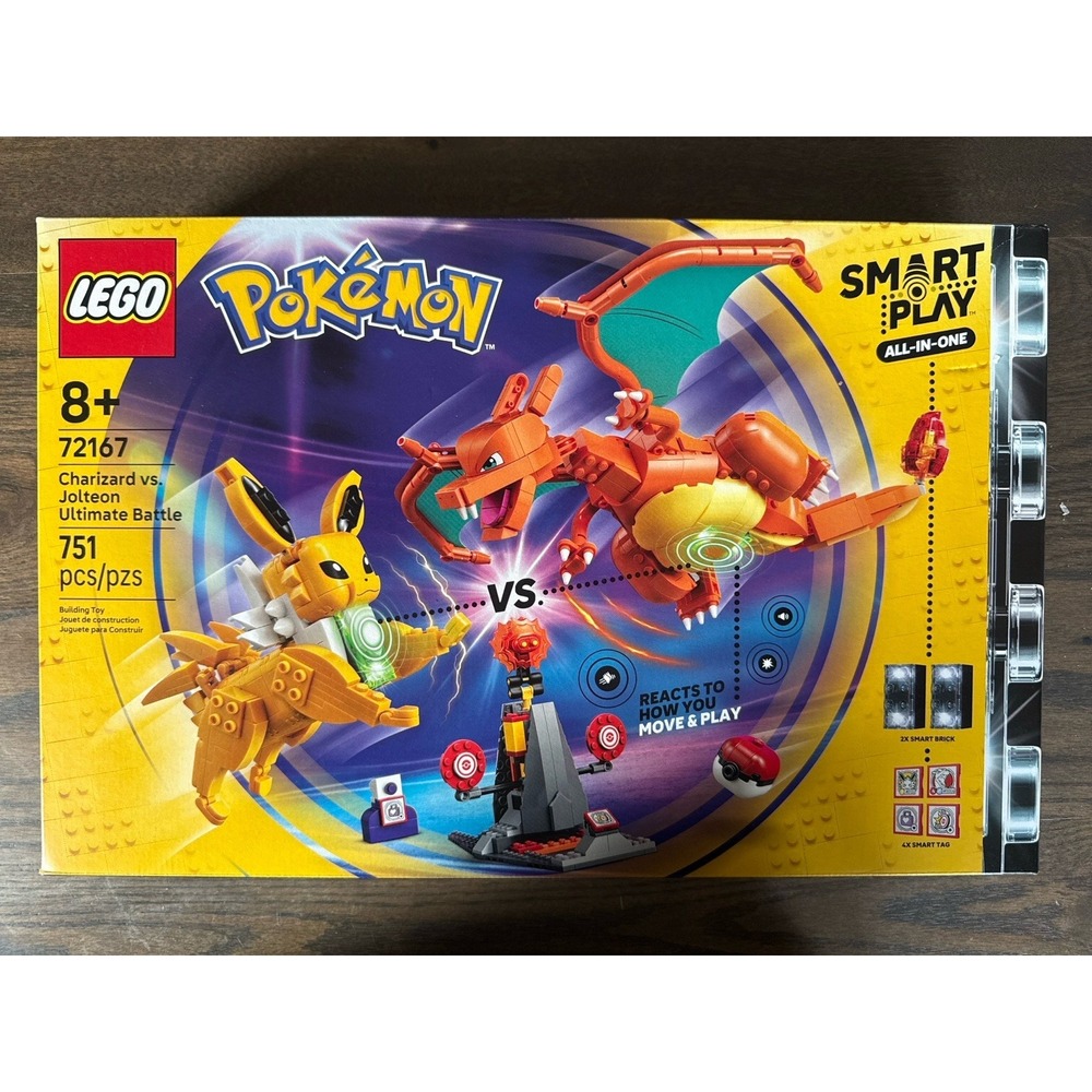 SHIPS NOW IN HAND LEGO Pokemon SMART Play Charizard Jolteon Ultimate Battle Set